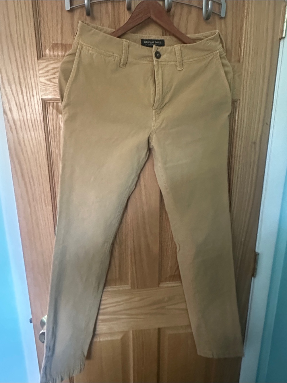 American Eagle Outfitters Men's Khaki Chinos - Tan